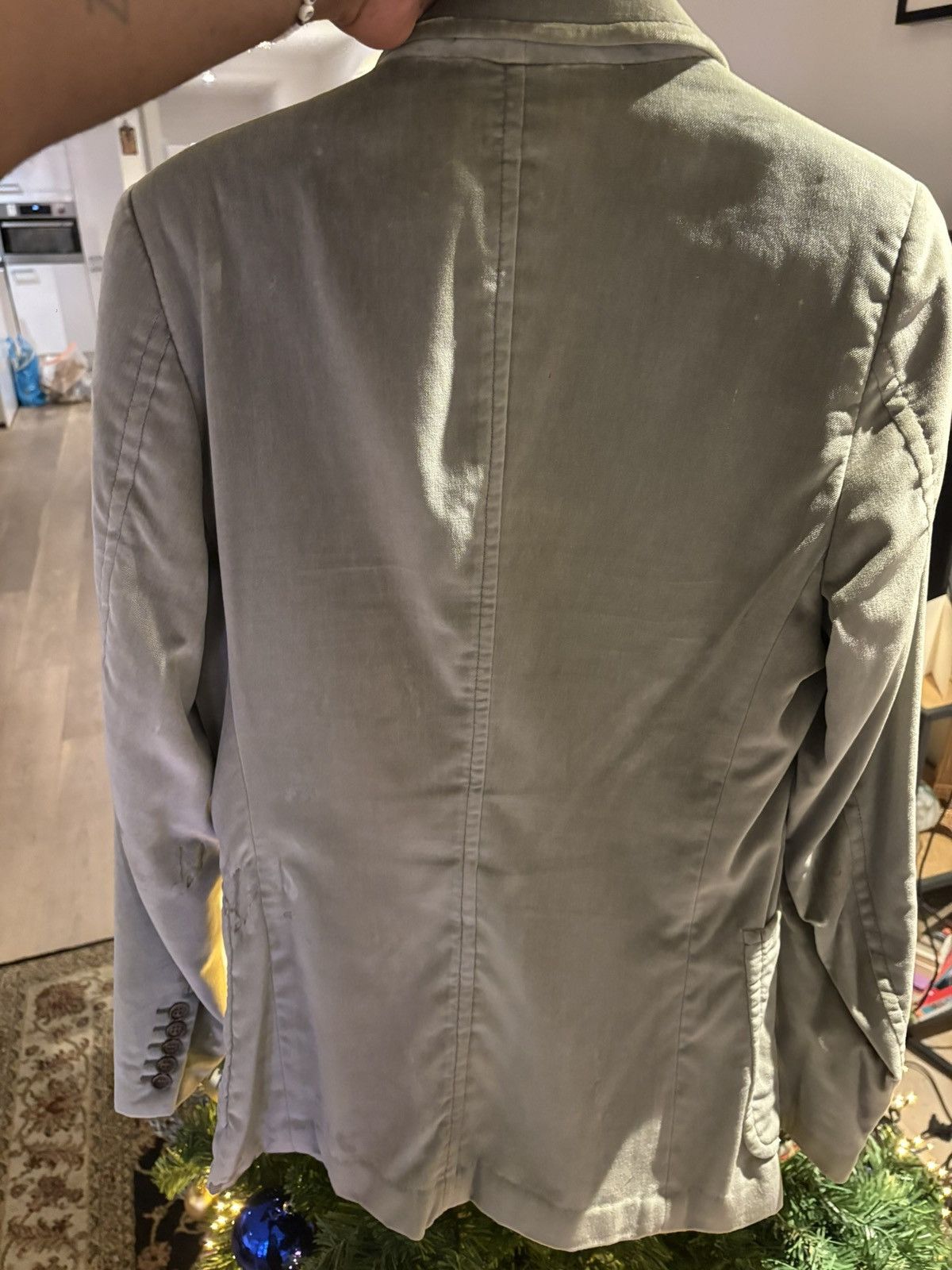 Gucci Gucci Tom Ford Era Velvet Blazer Jacket Archive Early 2000s Size 46S - 2 Thumbnail