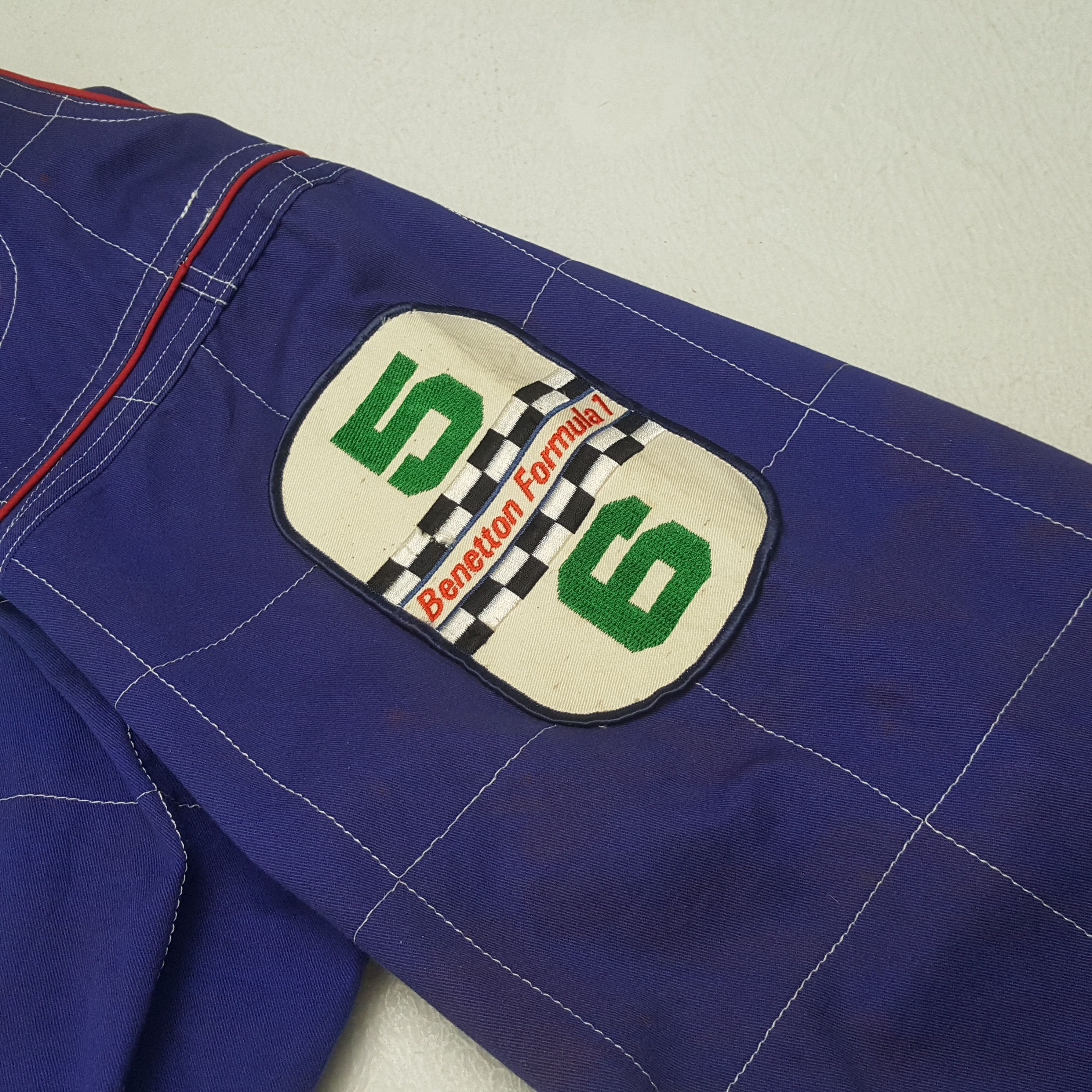 Benetton Vintage Benetton Formula 1 Racing Team Jacket RR28 Size US XL / EU 56 / 4 - 11 Thumbnail