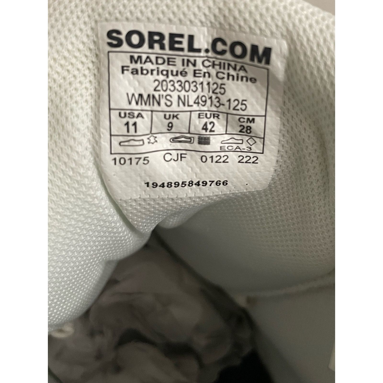 SOREL SOREL Women Size 11 Out N About Wedge Boot Sea Salt Gum Size US 11 / IT 41 - 10 Thumbnail