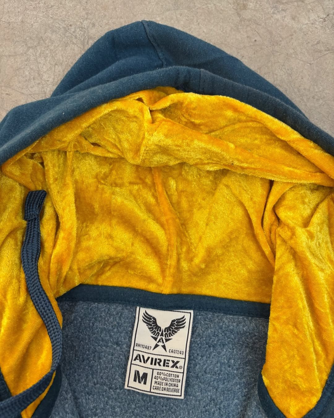 Avirex Y2k 90's A1 Avirex Eagle Zip Hoodie Sweatshirt Size US M / EU 48-50 / 2 - 8 Thumbnail