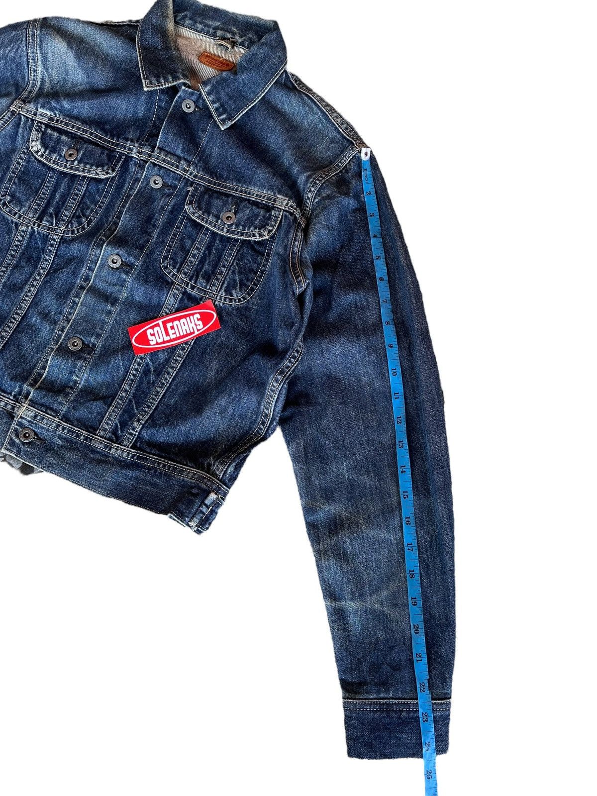 45rpm Vintage 45 RPM Japan denim jacket Size XS / US 0-2 / IT 36-38 - 6 Thumbnail