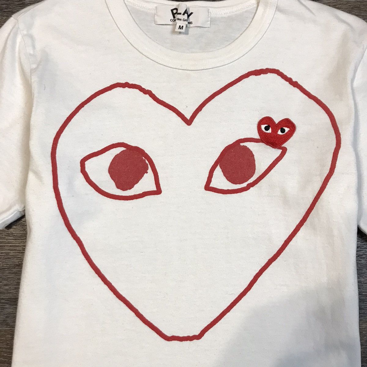 Comme des Garcons Comme Des Garcons PLAY Japanese Brand Tshirt Size M / US 6-8 / IT 42-44 - 3 Thumbnail