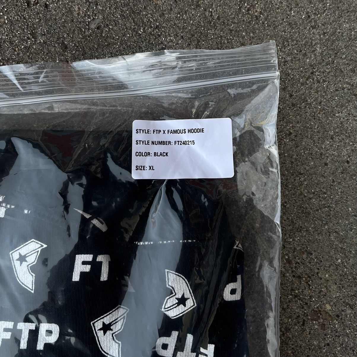 Fuck The Population 2024’ FTP x Famous All Over Logo Zip Up Hoodie Black Sz XL Size US XL / EU 56 / 4 - 2 Thumbnail