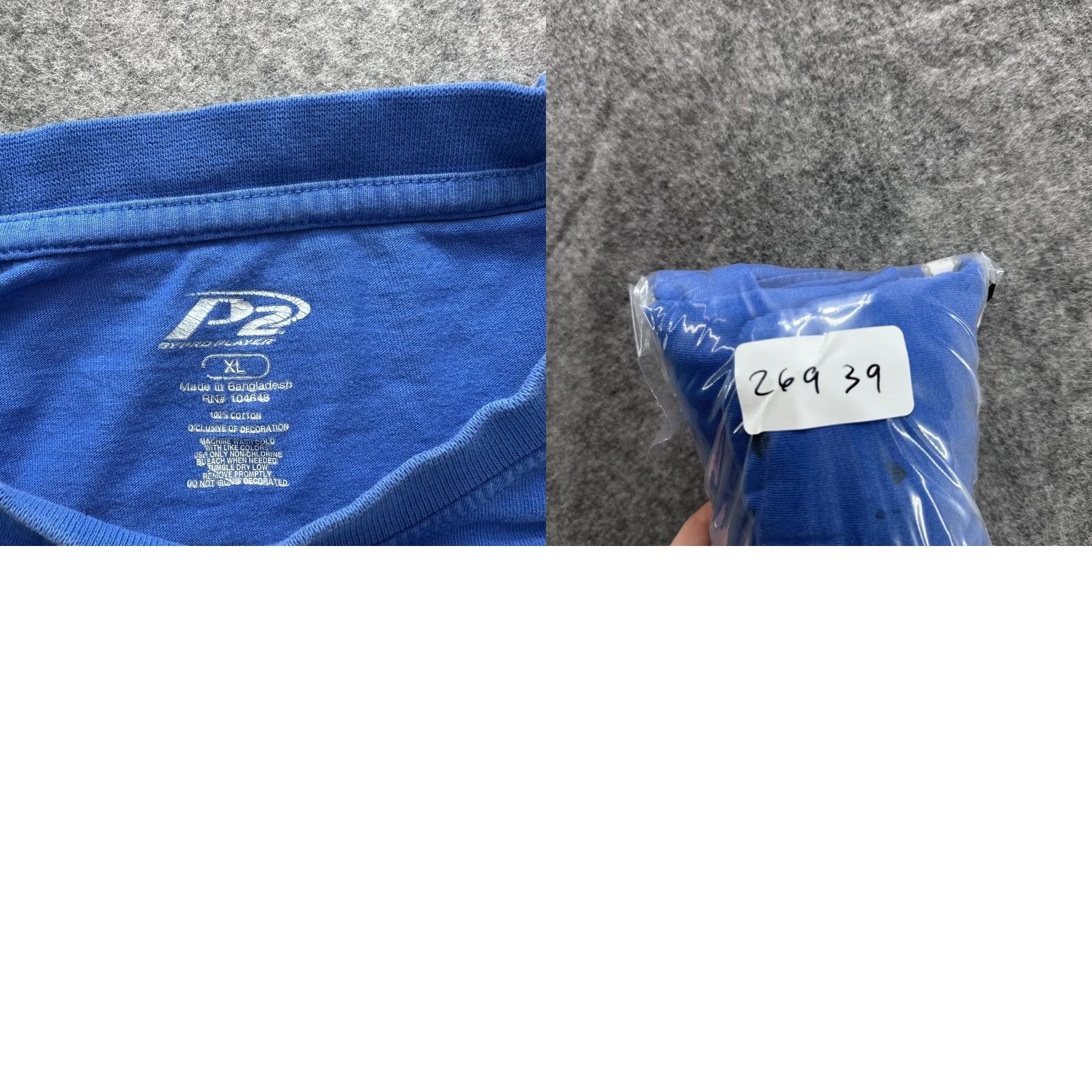 Pro Player Pro Player Shirt Mens XL Blue Graphic Tee St Mary Medical Center 100 Mile Club Size US XL / EU 56 / 4 - 9 Thumbnail