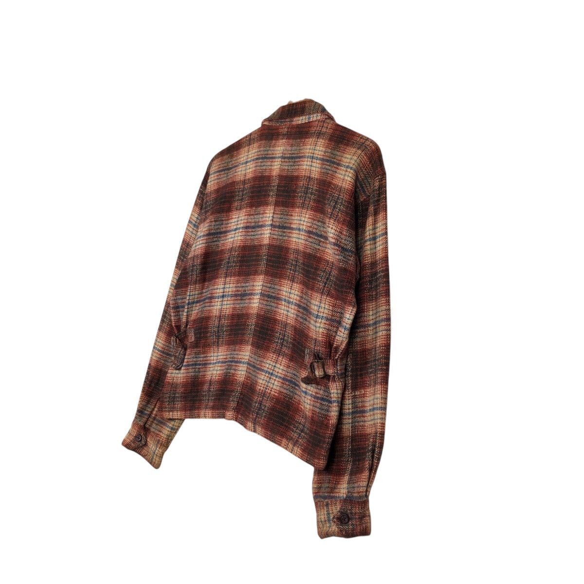 Japanese Brand 📌Hard Core Tough Wear Big John Zipper Worker Jacket Tartan Size US M / EU 48-50 / 2 - 11 Thumbnail