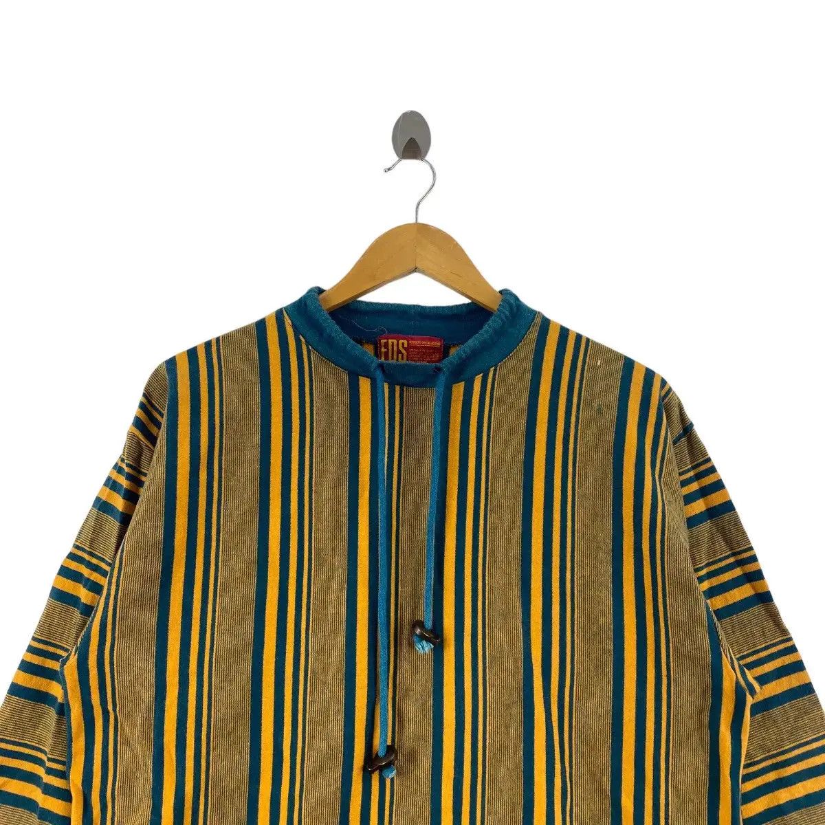 Vintage Vintage 80’ FORDOCKS SPECIAL EDITION Striped Tee Shirt Size US M / EU 48-50 / 2 - 3 Thumbnail