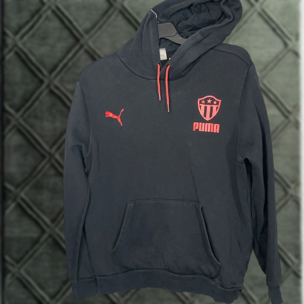 Puma Puma Forever Better Hoodie Large Pullover Hooded Black Logo Graphic Print Athletic Casual Unisex Adults L Size US L / EU 52-54 / 3 - 1 Thumbnail