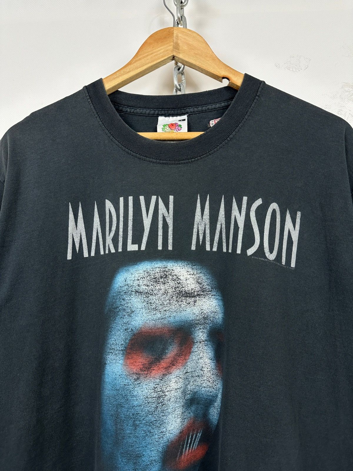 Band Tees 2003 Vintage Marilyn Manson The Golden Age of Grotesque Size US L / EU 52-54 / 3 - 7 Thumbnail