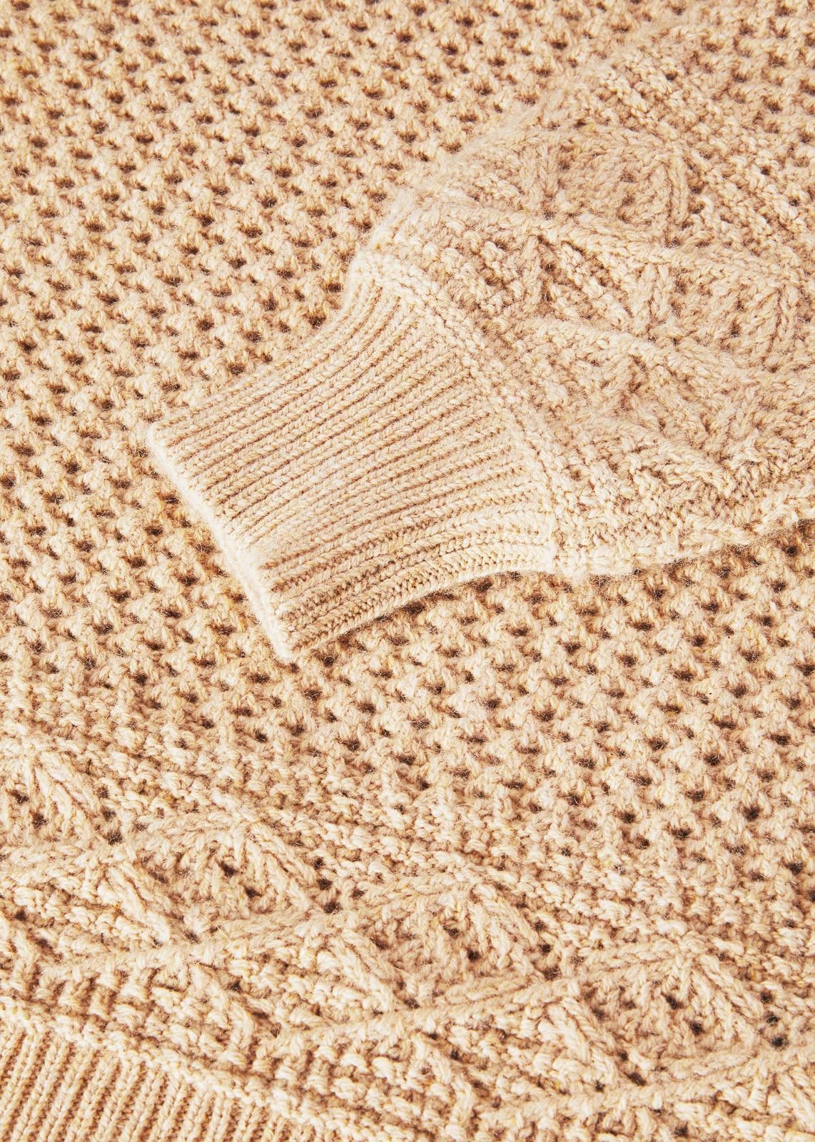 Loro Piana o1srvl11e1224 Turtleneck Engadin Short Dress in Beige Size XS / US 0-2 / IT 36-38 - 3 Thumbnail