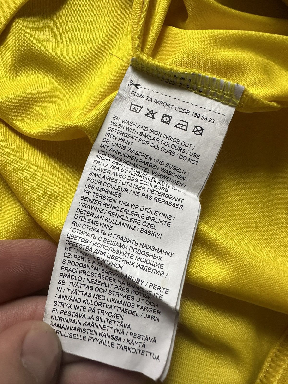 Puma × Vintage Vintage borussia Dortmund soccer jersey 11 Reus rare size L Size US L / EU 52-54 / 3 - 5 Thumbnail