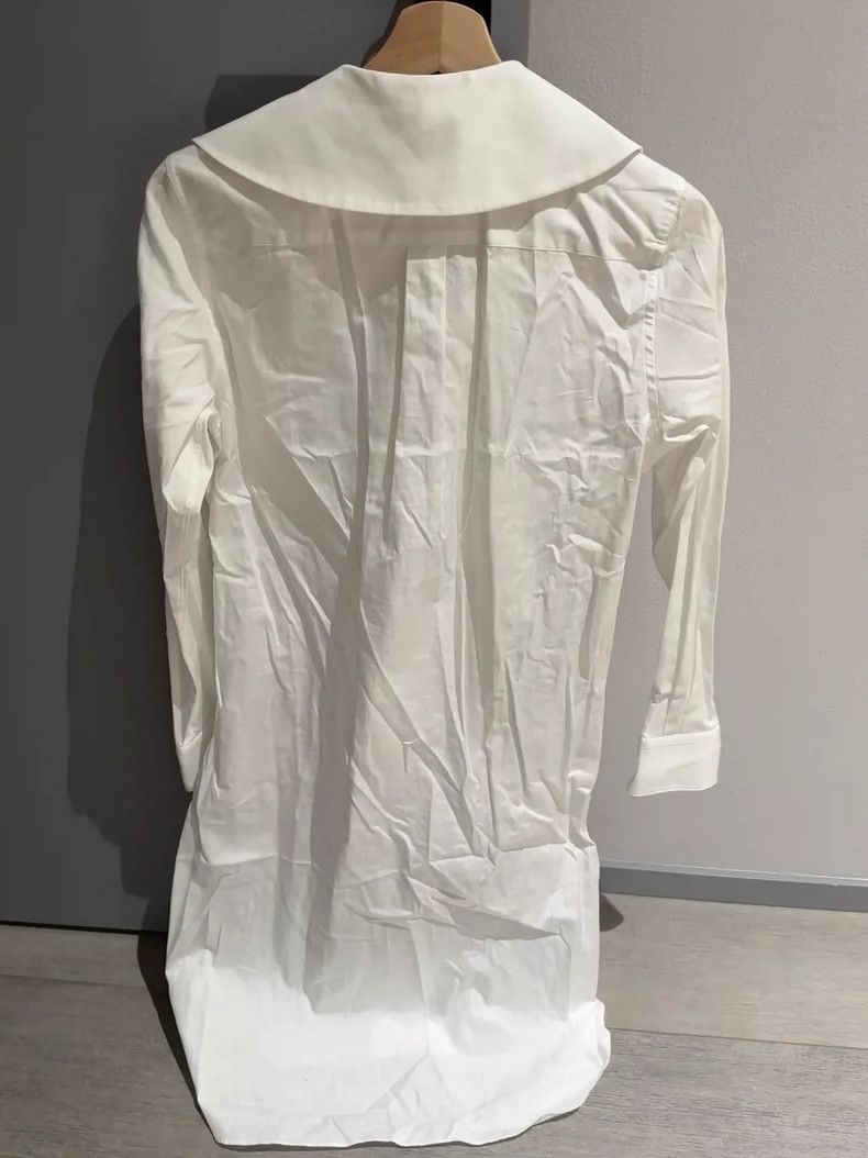 Comme des Garcons Comme Des Garcons Mainline White Shirt Dress Size XS / US 0-2 / IT 36-38 - 2 Thumbnail