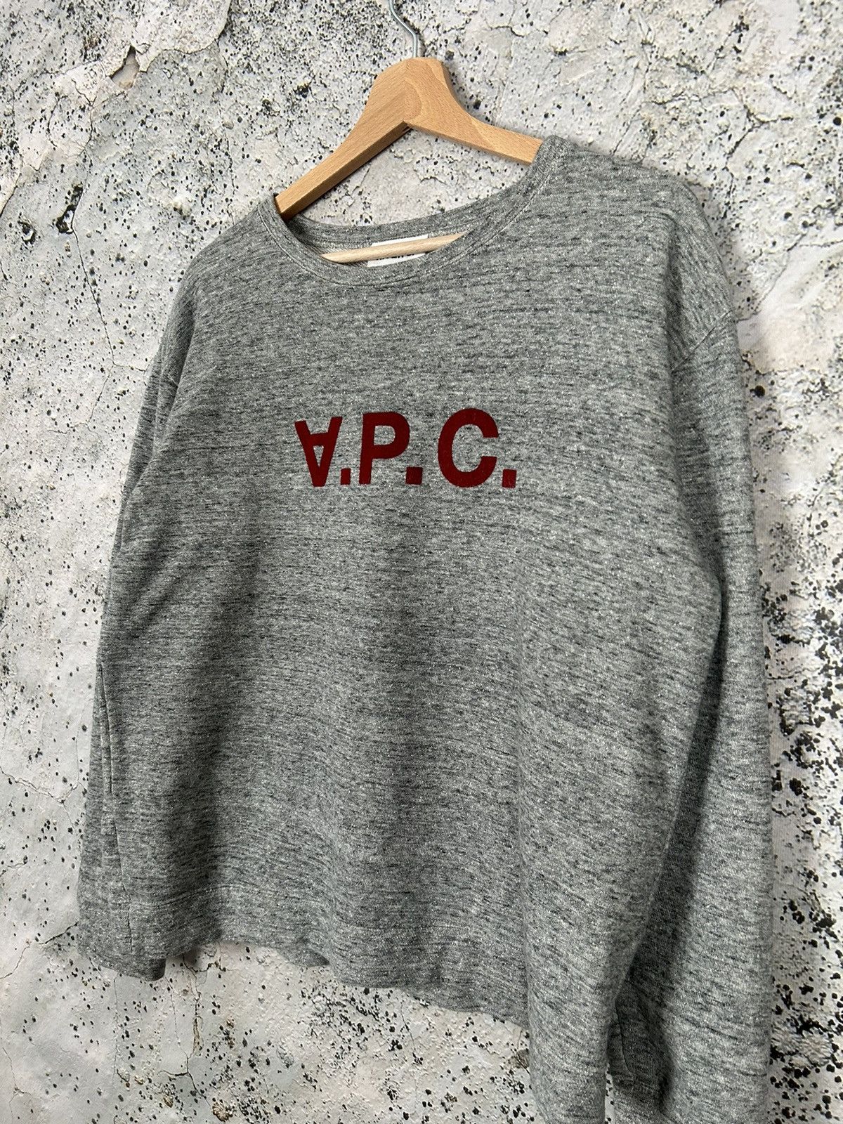 A.P.C. × Vintage APC Paris Hiver 87 Sweatshirt Size US L / EU 52-54 / 3 - 2 Thumbnail