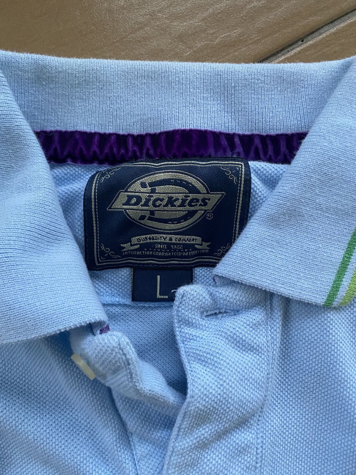 Dickies Dickies Baby Blue Polo Shirt Small Logo Size US L / EU 52-54 / 3 - 5 Thumbnail