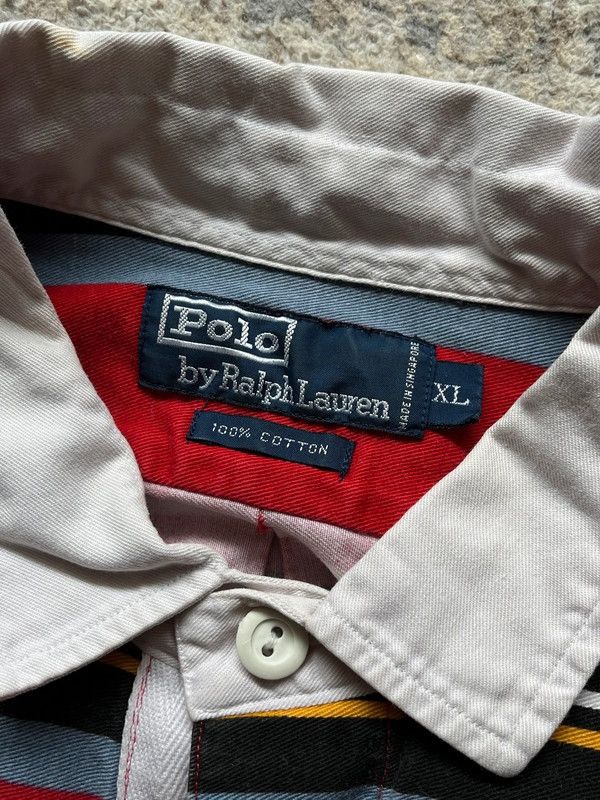 Polo Ralph Lauren Polo Ralph Lauren Sz XL Small Pony Stripped Size US XL / EU 56 / 4 - 4 Thumbnail