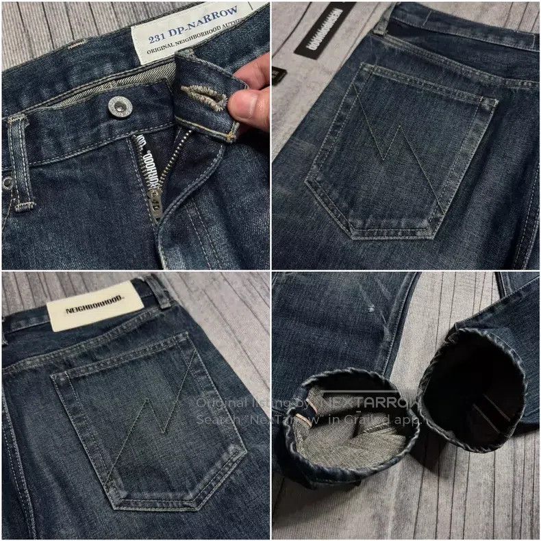 Neighborhood Neighborhood size M 23SS DPN Heavyweight Basic Washed Deni Size US 27 - 4 Thumbnail