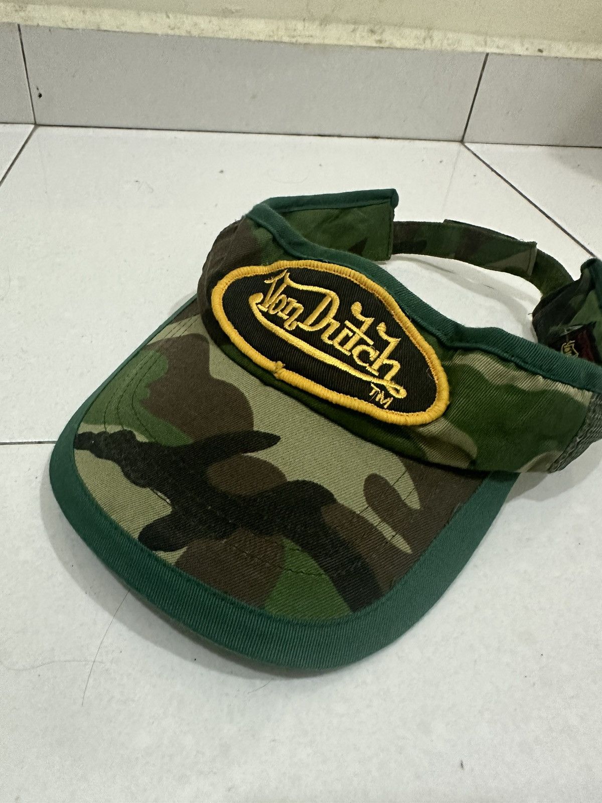 Von Dutch VTG Von Dutch Camo Half Cap Size ONE SIZE - 2 Thumbnail