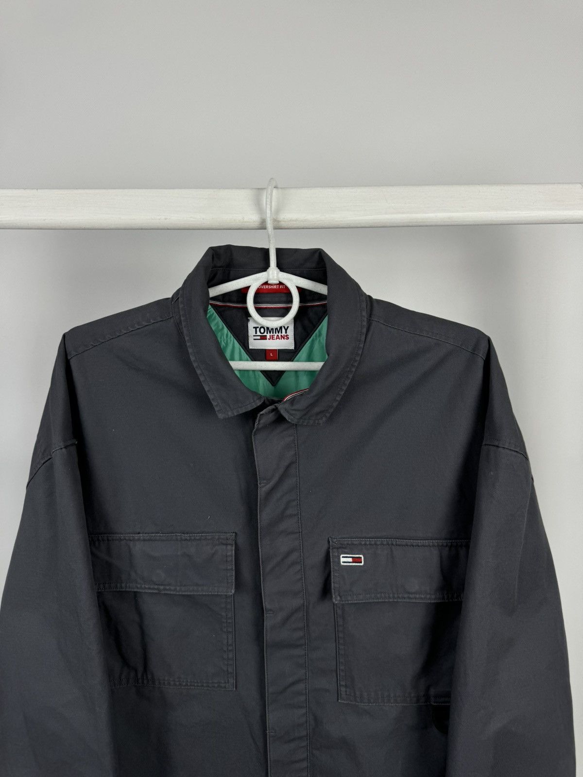 Tommy Hilfiger Heavy Tommy Jeans Jacket Size US L / EU 52-54 / 3 - 3 Thumbnail