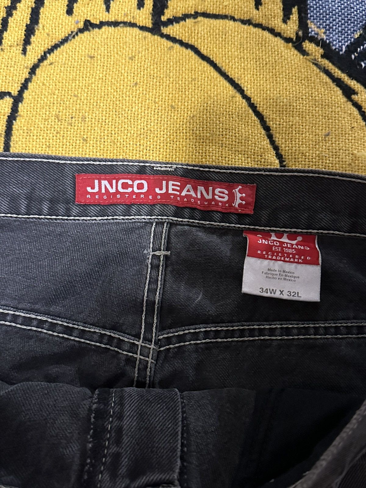 JNCO Vintage Custom JNCO Jeans Surfboard Snakes 1/1 Size US 34 / EU 50 - 4 Thumbnail