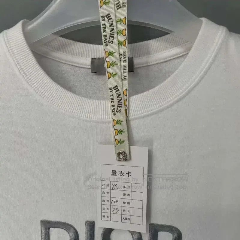 Dior Dior Men's Cotton T-Shirt with 1947 Logo . Size US XS / EU 42 / 0 - 5 Thumbnail