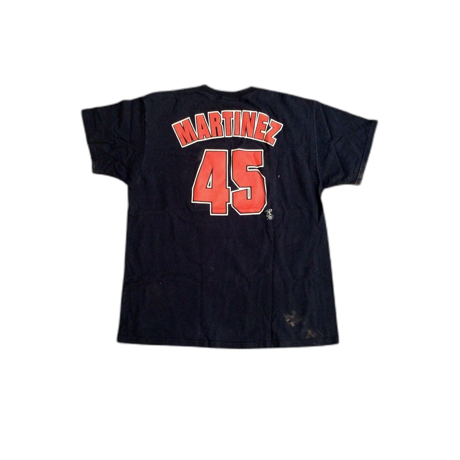 Majestic Vintage MLB Boston Red Sox Preloved Martines Shirt XL Size US XL / EU 56 / 4 - 4 Thumbnail
