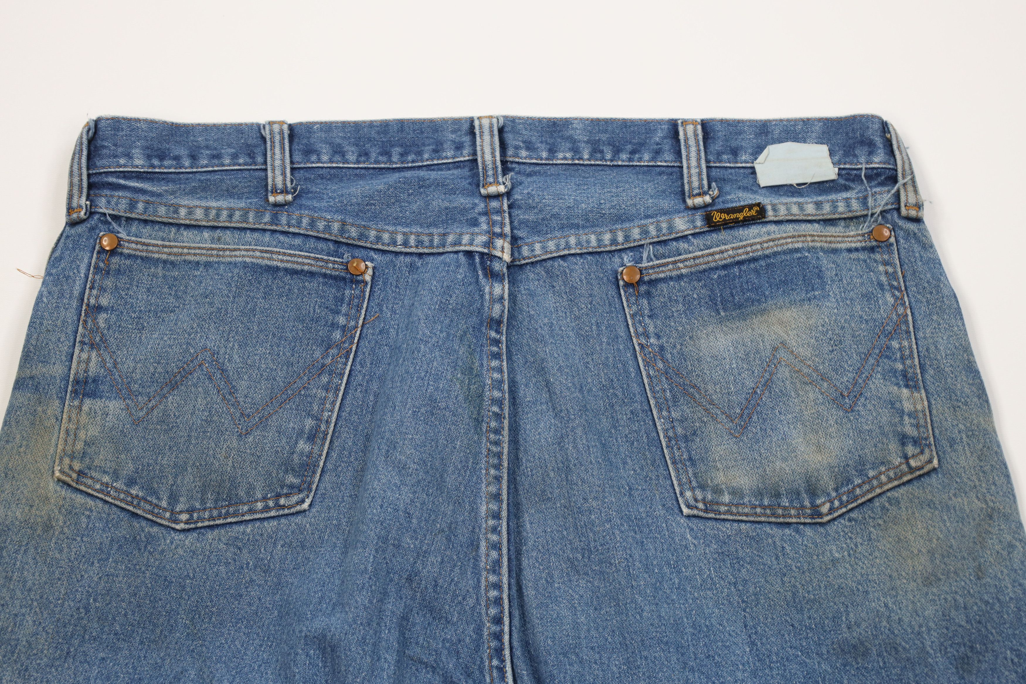 Wrangler Vintage 70s 80s Wrangler Flare Bootcut Western Jeans USA Size US 40 / EU 56 - 12 Thumbnail