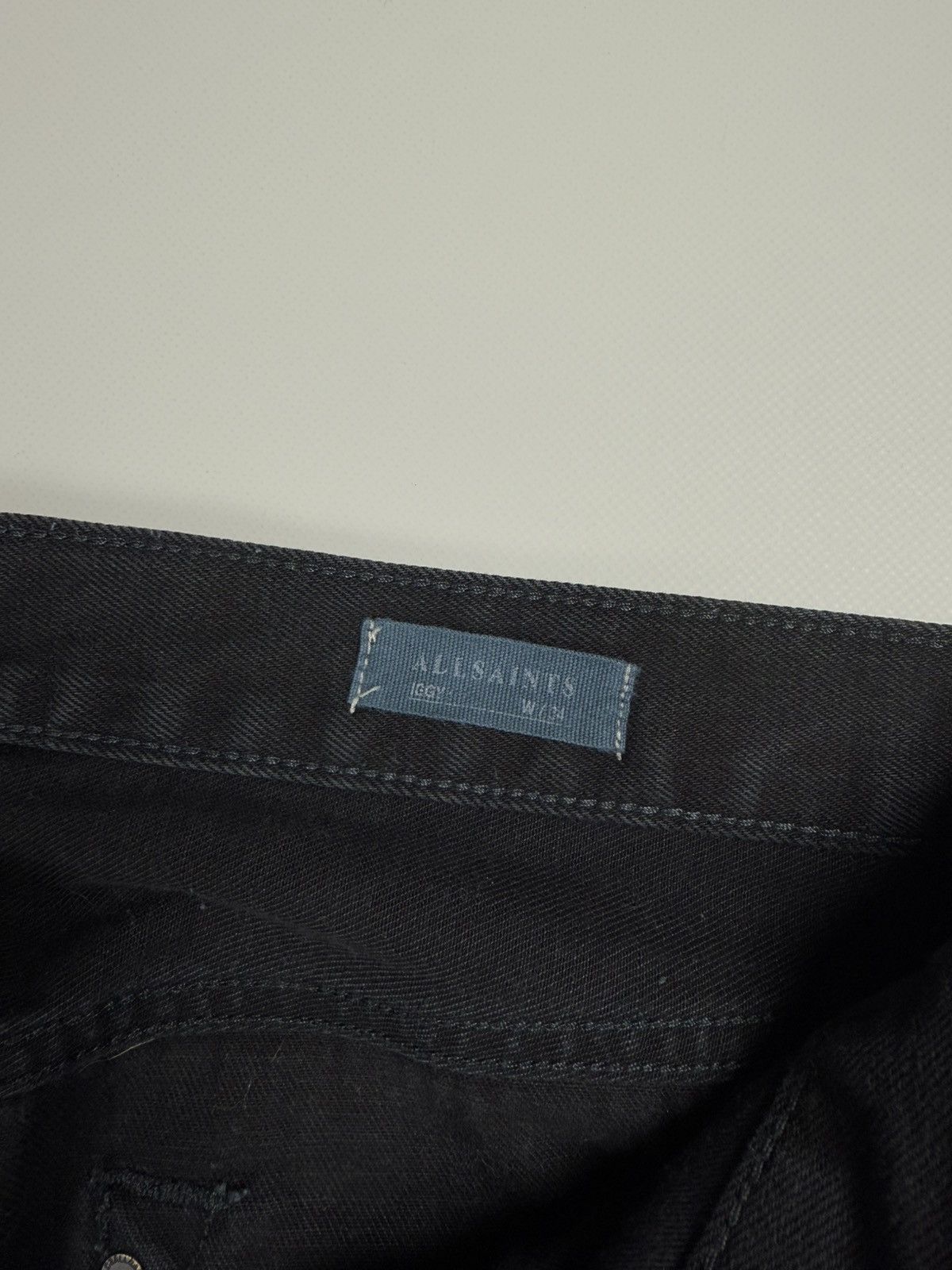 Allsaints × Japanese Brand Allsaints Crow Iggy Men’s Jeans Size 34 Size US 34 / EU 50 - 14 Thumbnail