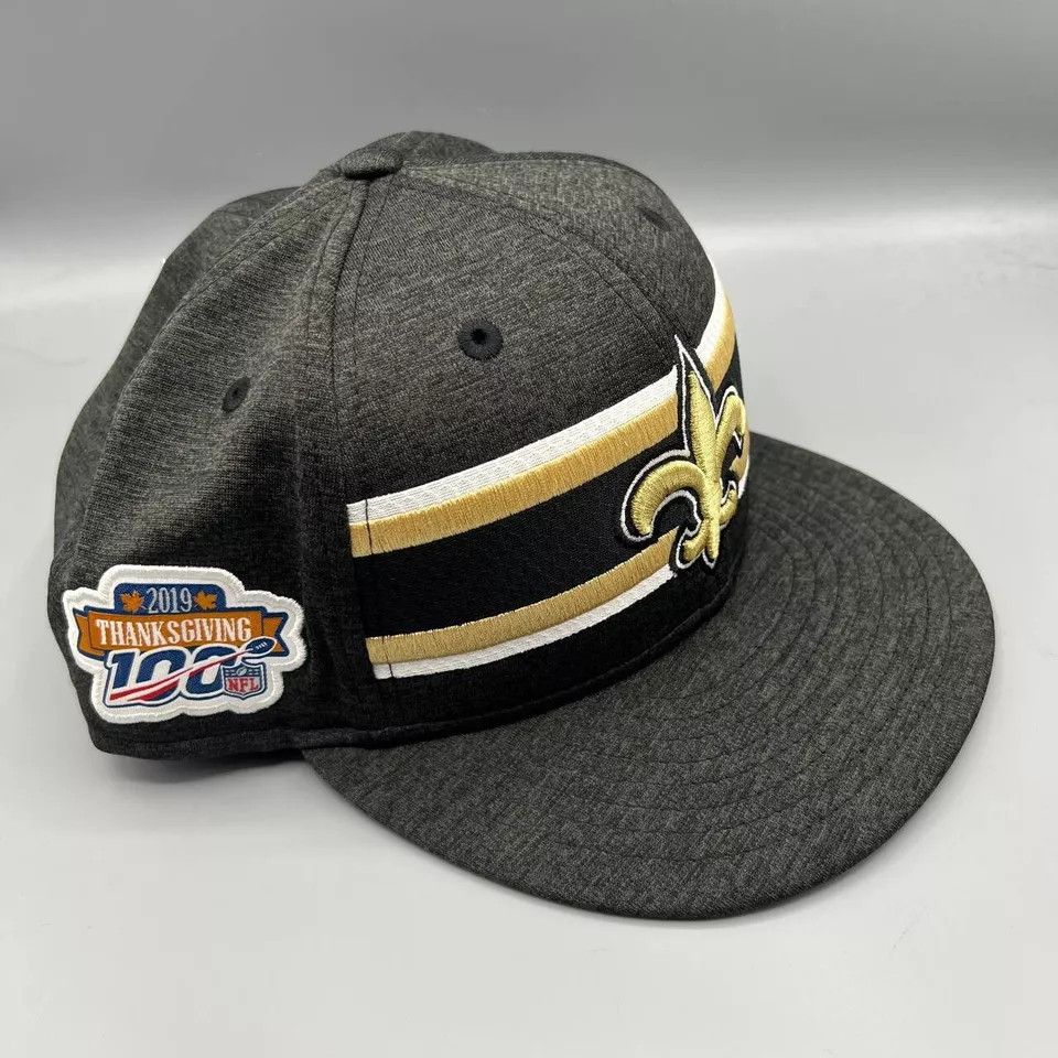 New Era New Orleans Saint Hat Men 9Fifty New Era Snap Back Cap New Size ONE SIZE - 3 Thumbnail