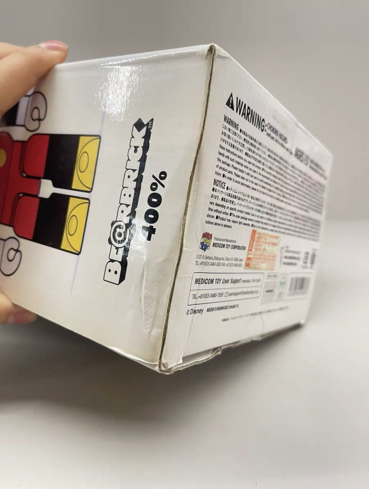 Japanese Brand × Medicom Toy Bearbrick Mickey Mouse 400% Size ONE SIZE - 6 Thumbnail