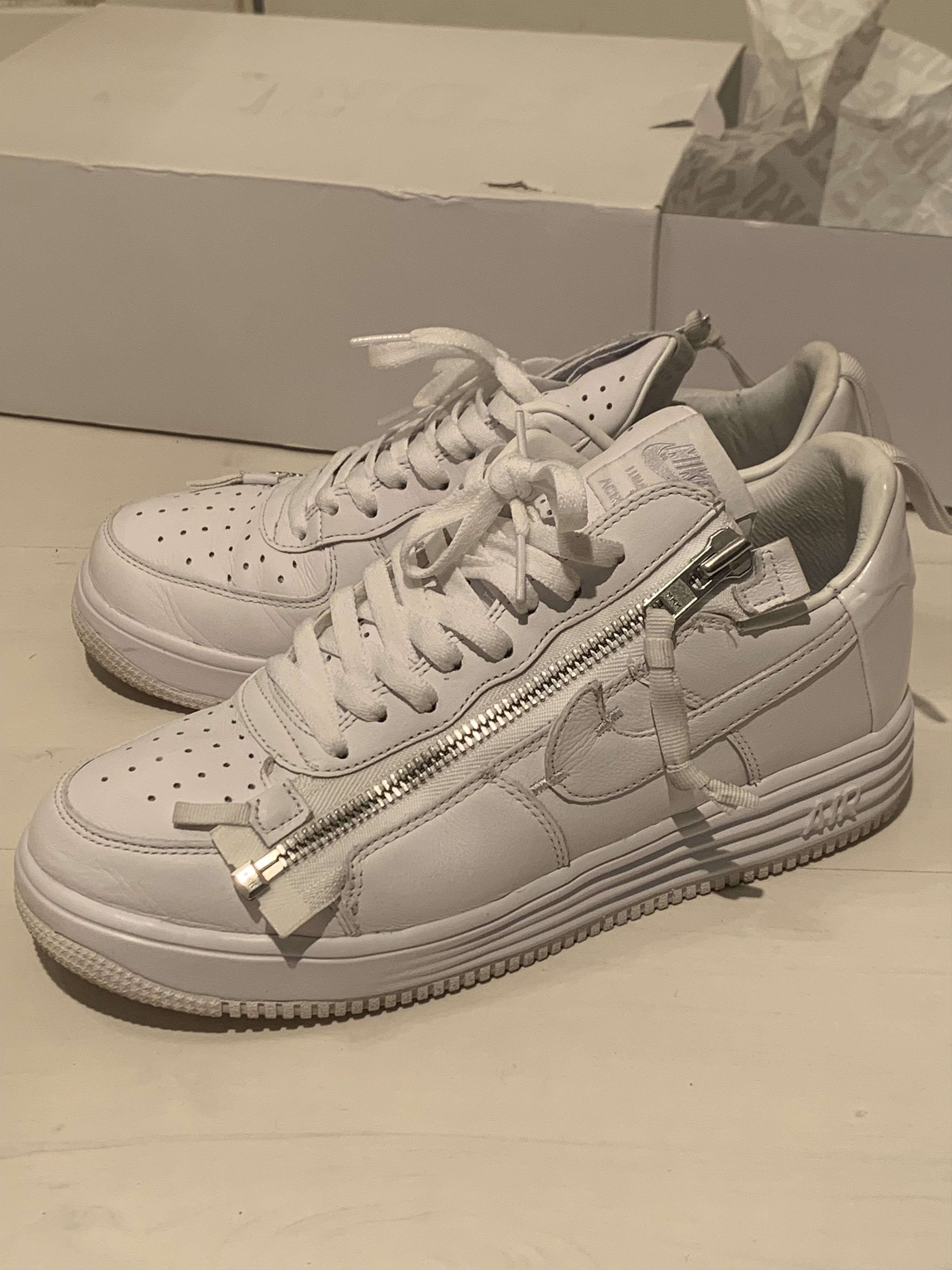Acronym × Nike Nike x Acronym Lunar Force 1 White 9 US Size US 9 / EU 42 - 3 Thumbnail
