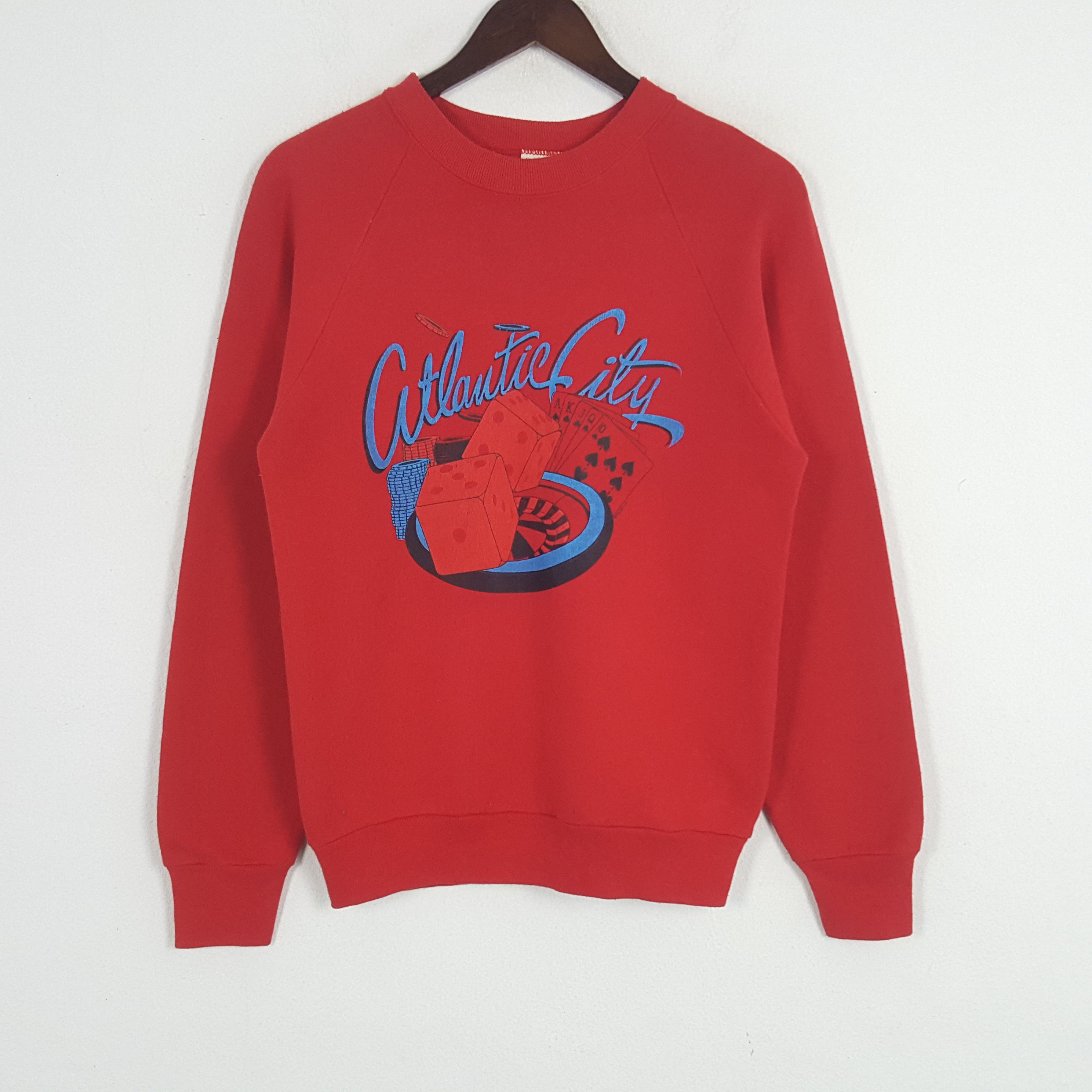 Vintage Vintage Atlantic City Sweatshirt Size US S / EU 44-46 / 1 - 1 Thumbnail