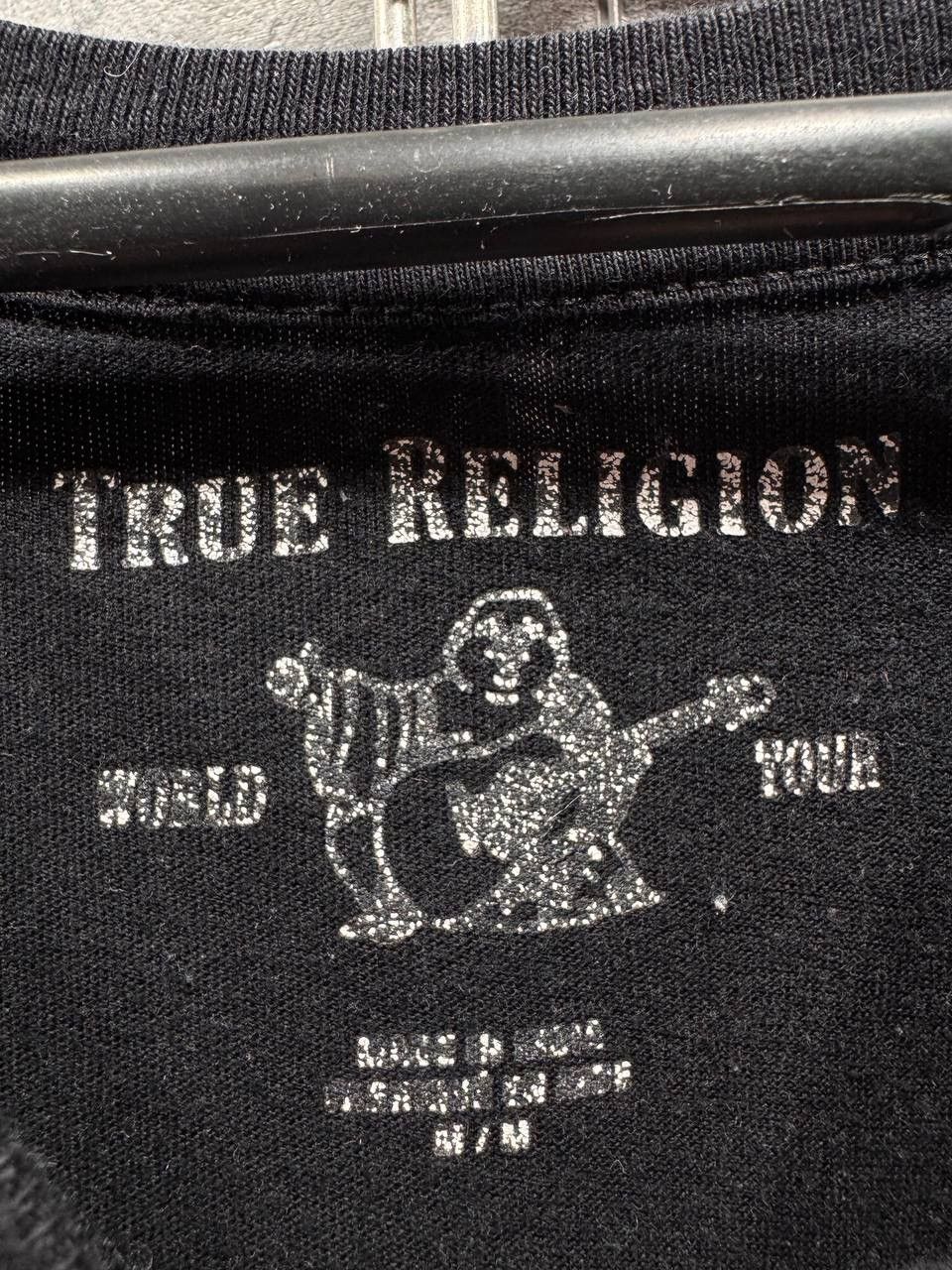 True Religion True Religion Buddha Logo Black T-Shirt Size M Size US M / EU 48-50 / 2 - 2 Thumbnail