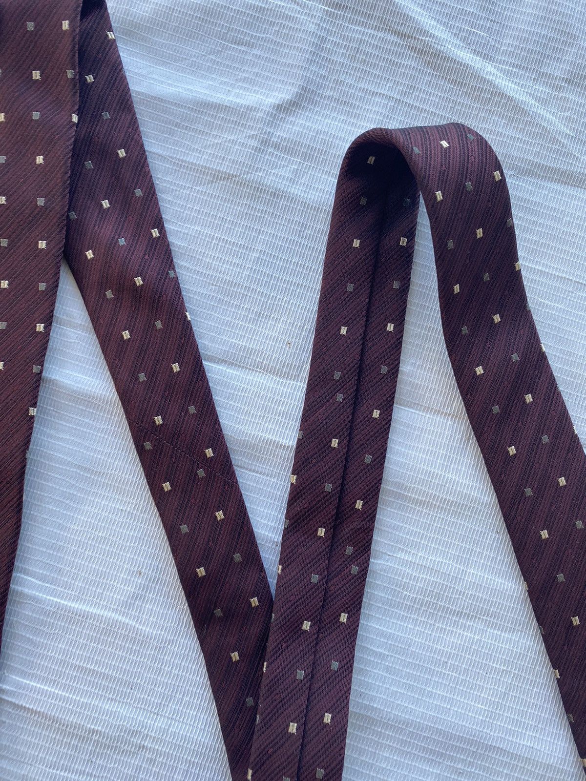 Issey Miyake × SikSilk 🔥 Vintage Issey Miyake Silk Neck Tie Size ONE SIZE - 11 Thumbnail