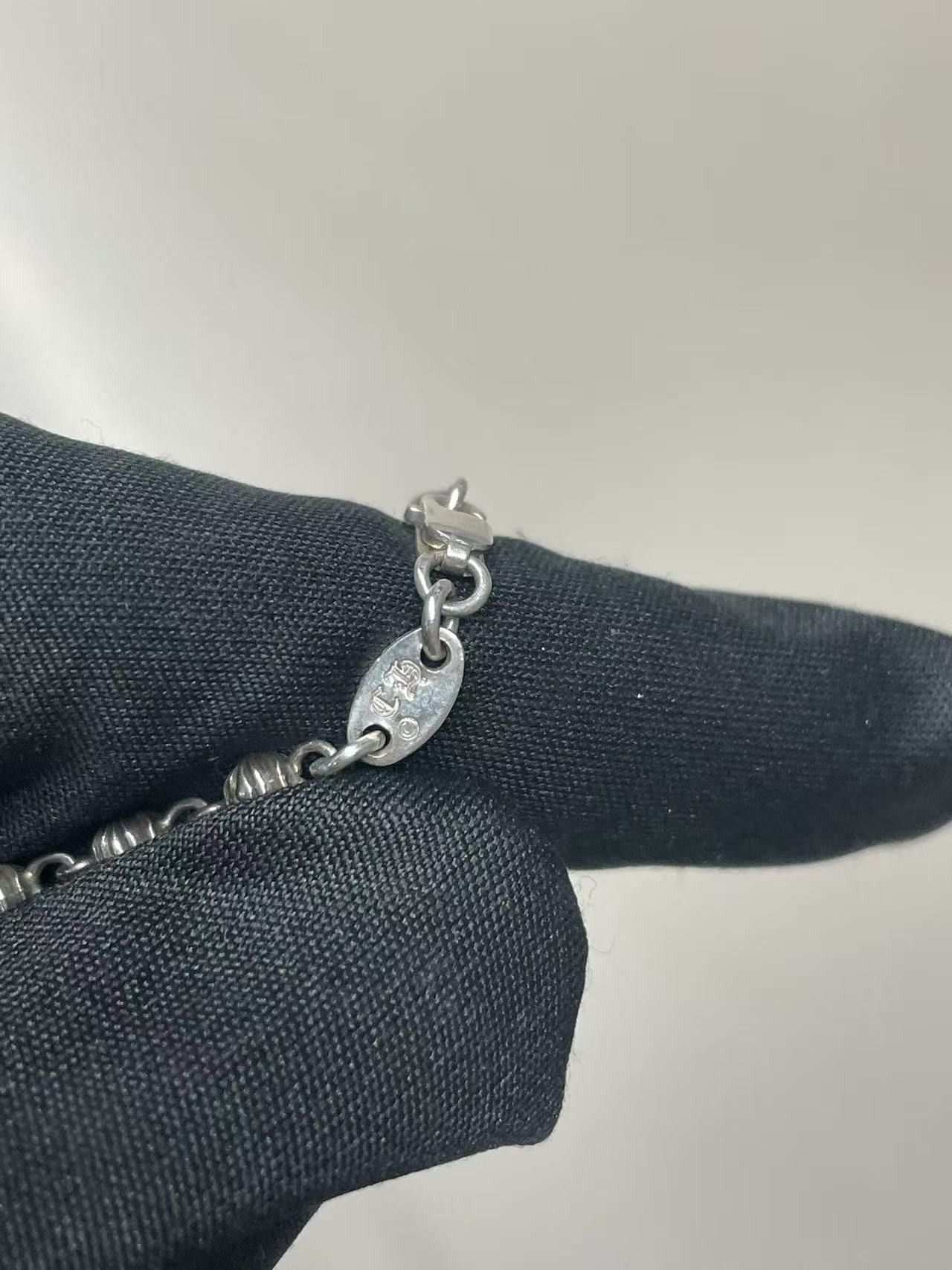 Chrome Hearts Chrome Hearts Silver Cross Ball Bead Chain Necklace Size ONE SIZE - 6 Thumbnail