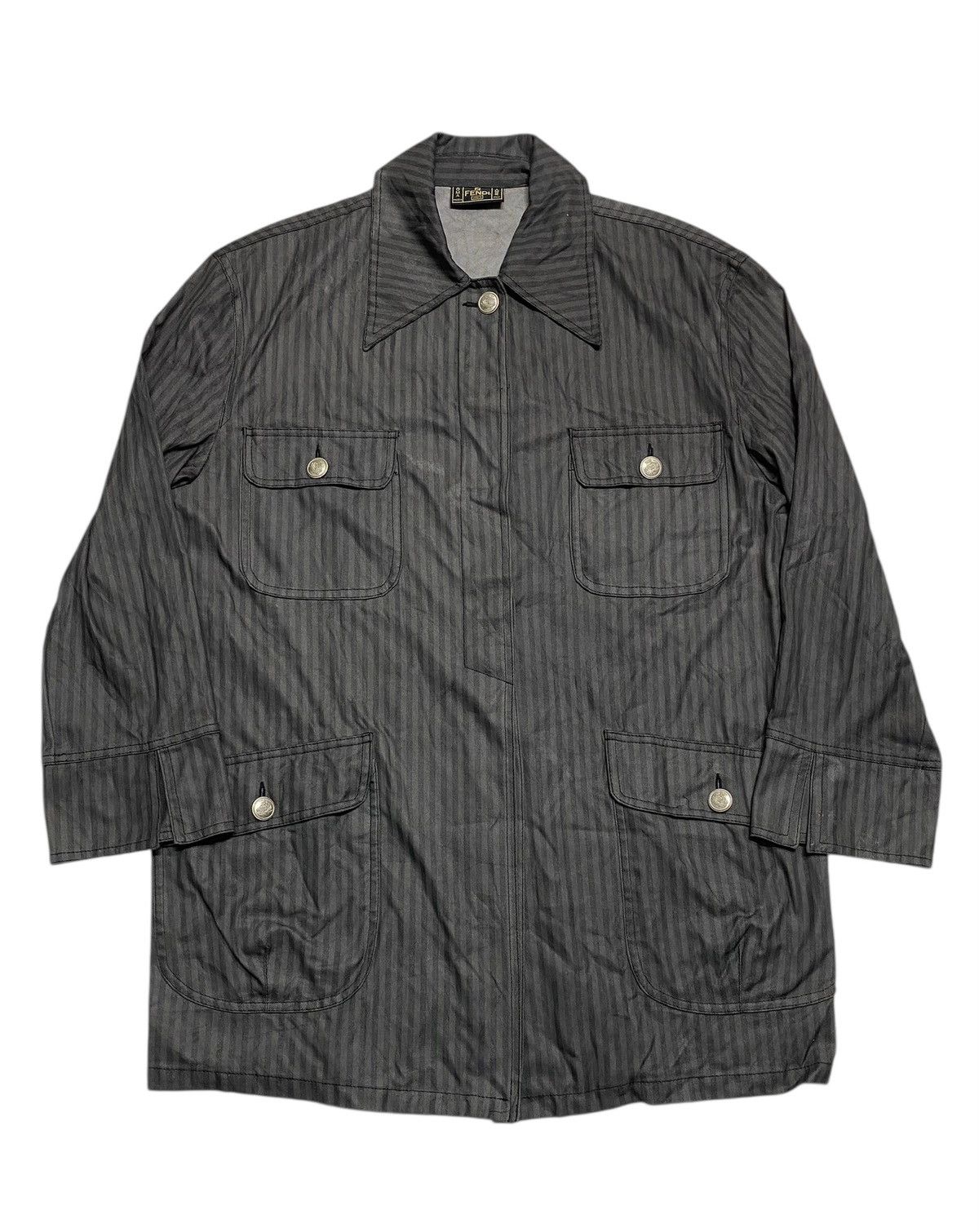 Fendi Vintage Fendi With Utility Pocket Size US M / EU 48-50 / 2 - 2 Thumbnail