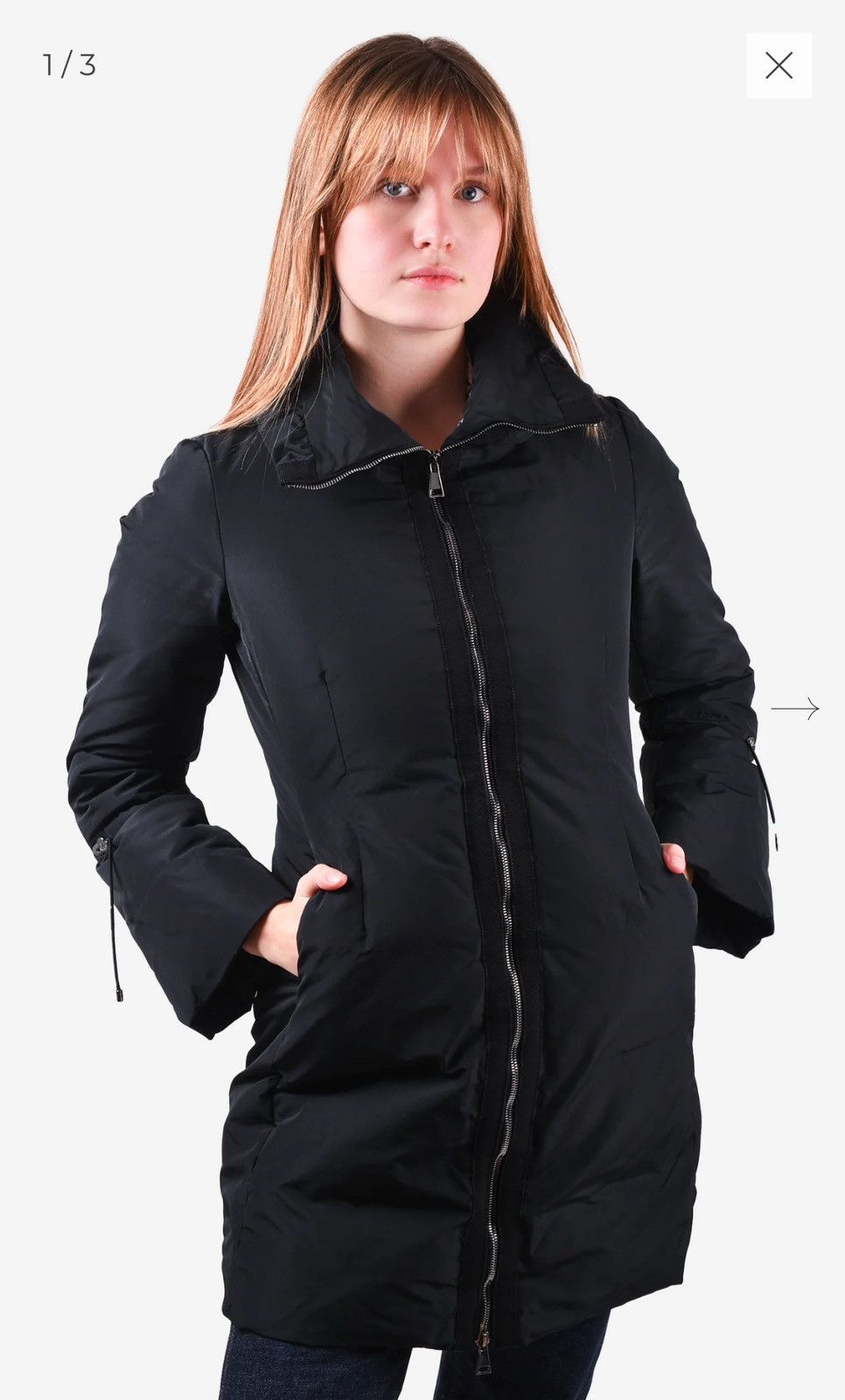 Moncler Moncler 3 Alnus Giubbitto down coat jacket long parka puffer Size L / US 10 / IT 46 - 2 Thumbnail