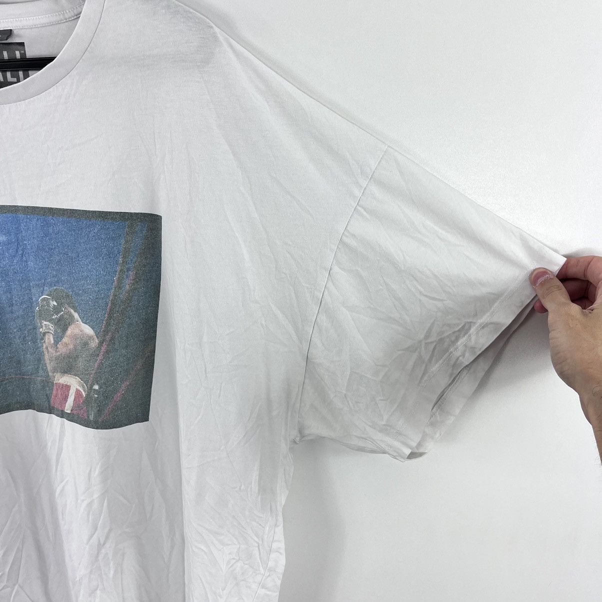 Asos ASOS Muhammad Ali T-Shirt Big Logo “Ali vs Joe Frazier” Size US XXL / EU 58 / 5 - 3 Thumbnail
