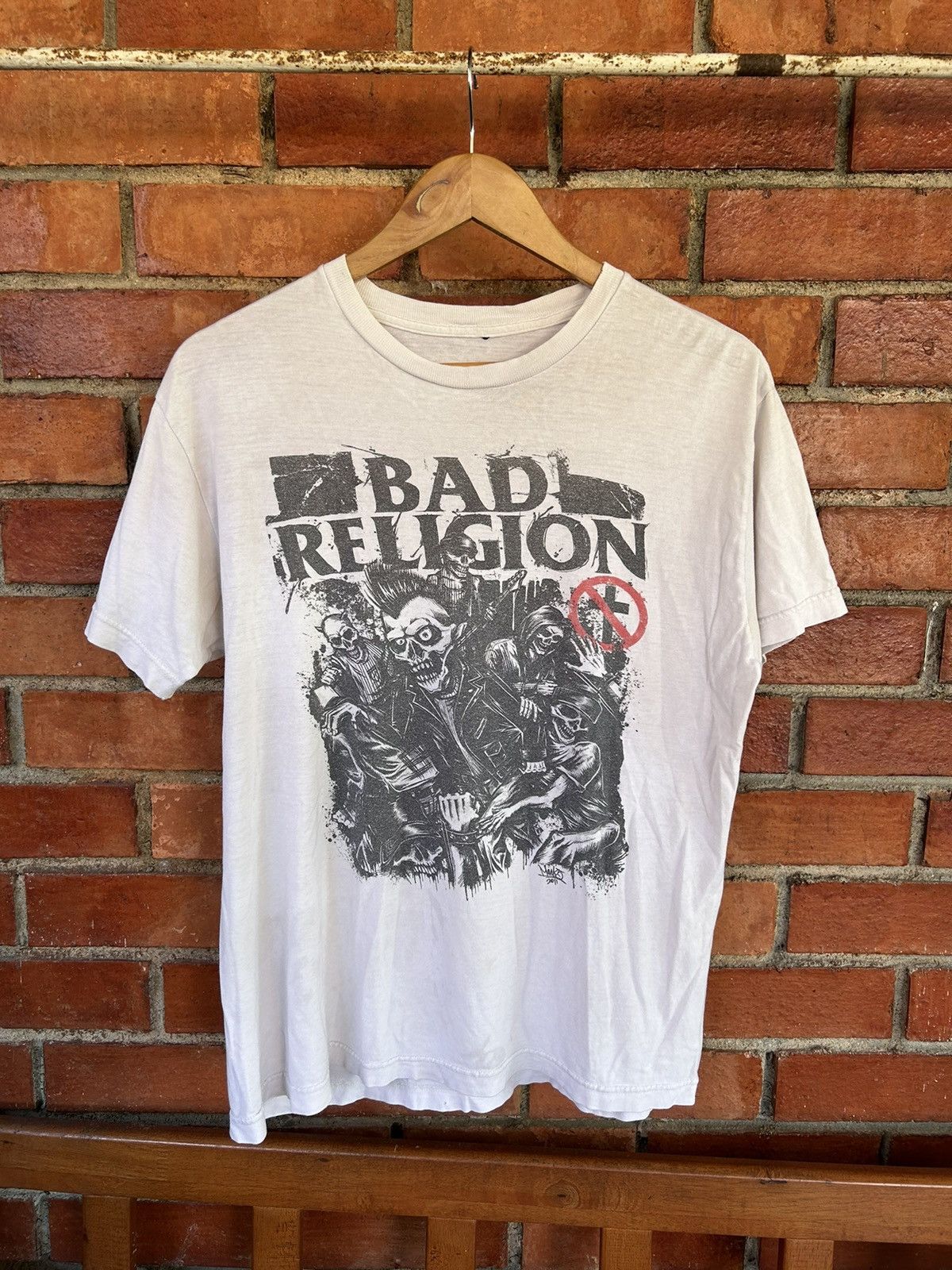 Band Tees × Punk and Yo 💥PUNK‼️ BAD RELIGION MOSH TEES Size US M / EU 48-50 / 2 - 2 Thumbnail