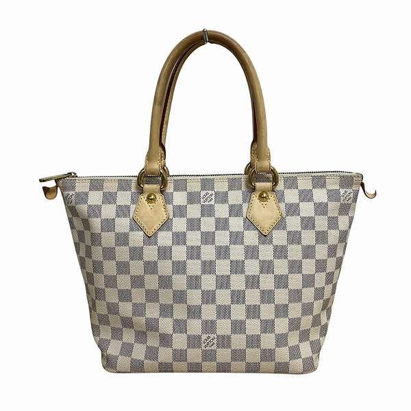Louis Vuitton Louis Vuitton ya Damier Azur Tote Bag Canvas Tote Bag N51186 in White, Women's