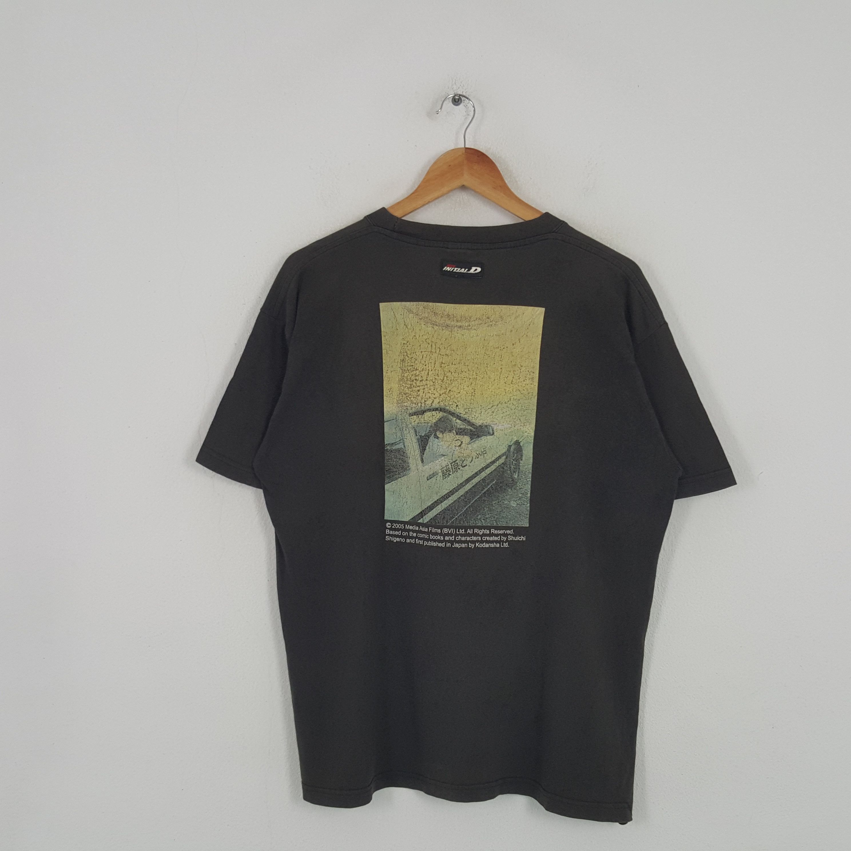 Japanese Brand × Vintage Vintage Initial-D Japanese Movie Racing Drift Tshirt Size US L / EU 52-54 / 3 - 1 Thumbnail