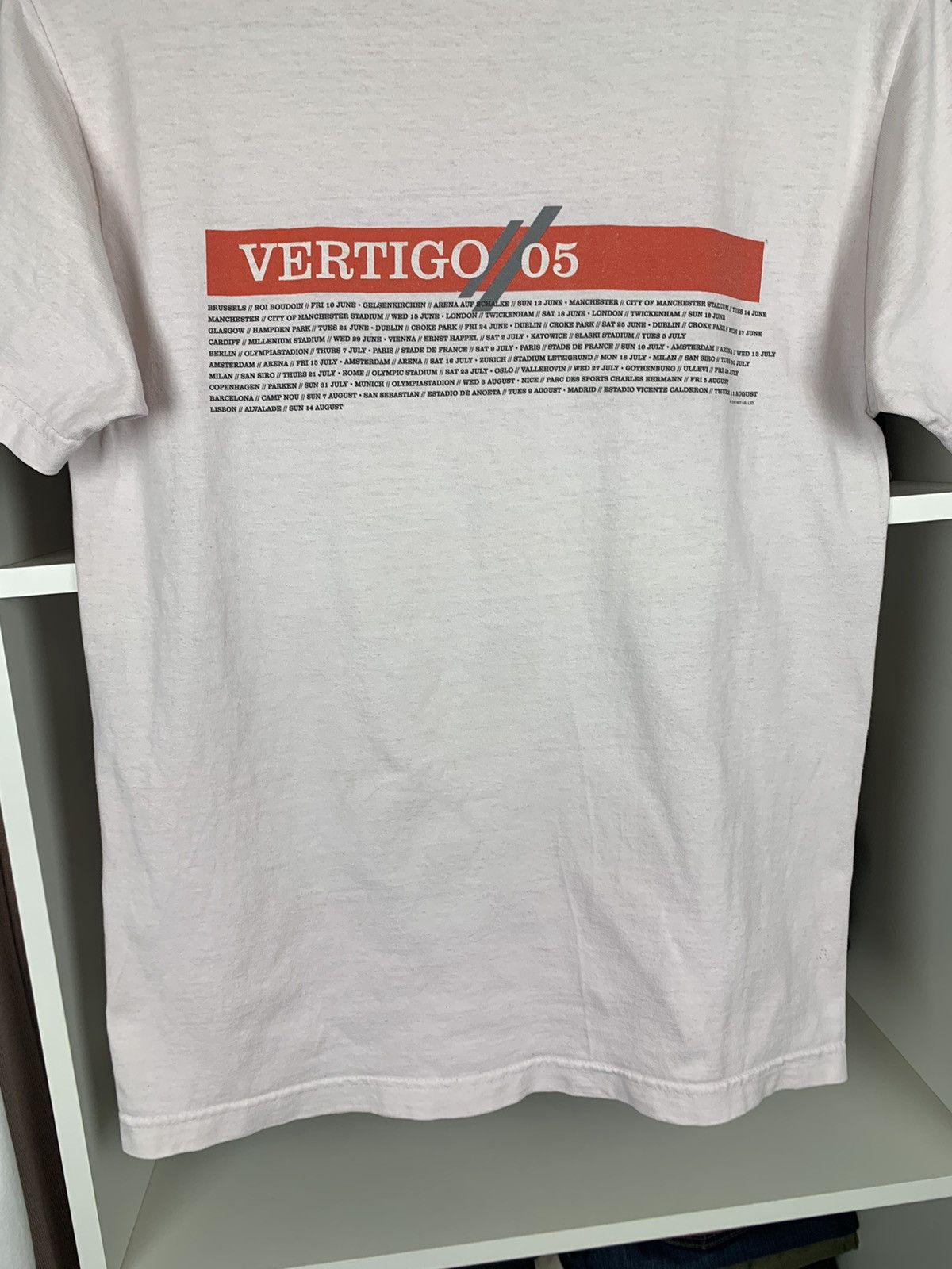 Band Tees Vintage 2005 U2 Vertigo T-shirt Size US M / EU 48-50 / 2 - 23 Thumbnail