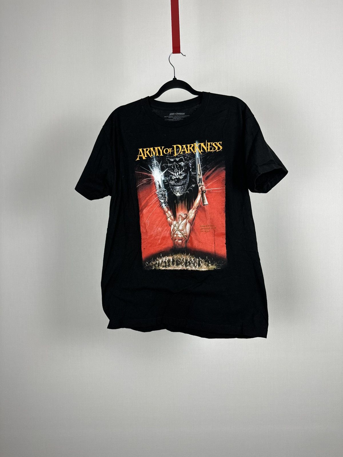 Vintage Vintage Army Of Darkness Horror Black Tee Size US L / EU 52-54 / 3 - 1 Thumbnail