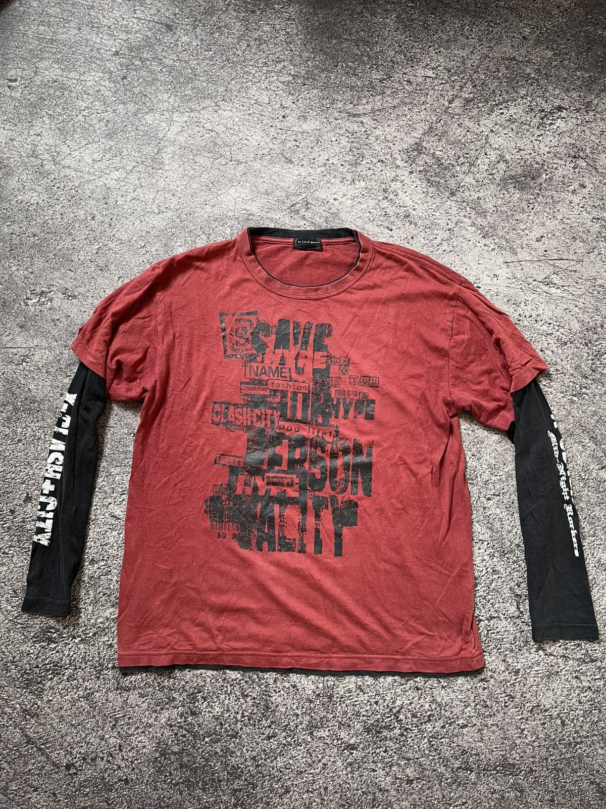 Japanese Brand Y2K Midd Games 2 Layer ifsixwasnine long sleeve Size US L / EU 52-54 / 3 - 2 Thumbnail