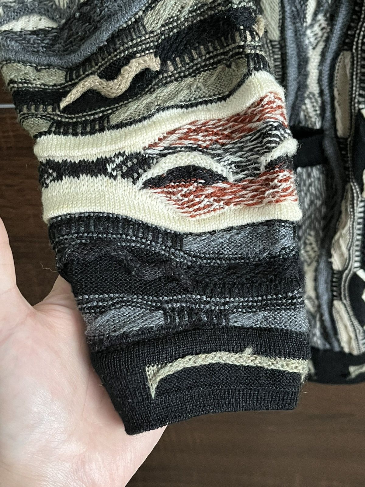 Coogi × Vintage AklandaAustralia vintage cardigan avant garde merino sweater Size S / US 4 / IT 40 - 5 Thumbnail