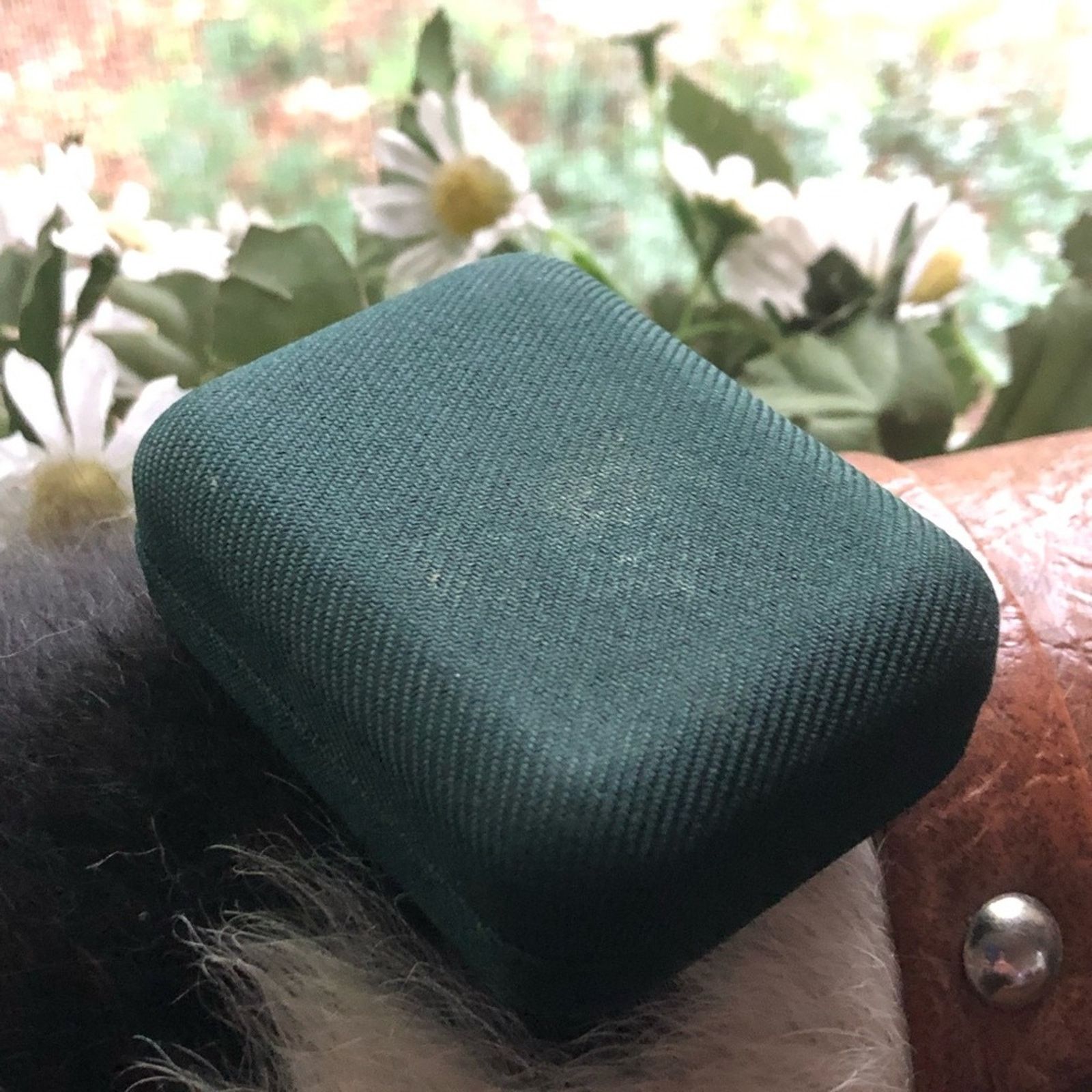 Jewelry Vintage men’s Ariki Nephrite jade 22kt gold cuff links NIB Size ONE SIZE - 11 Thumbnail