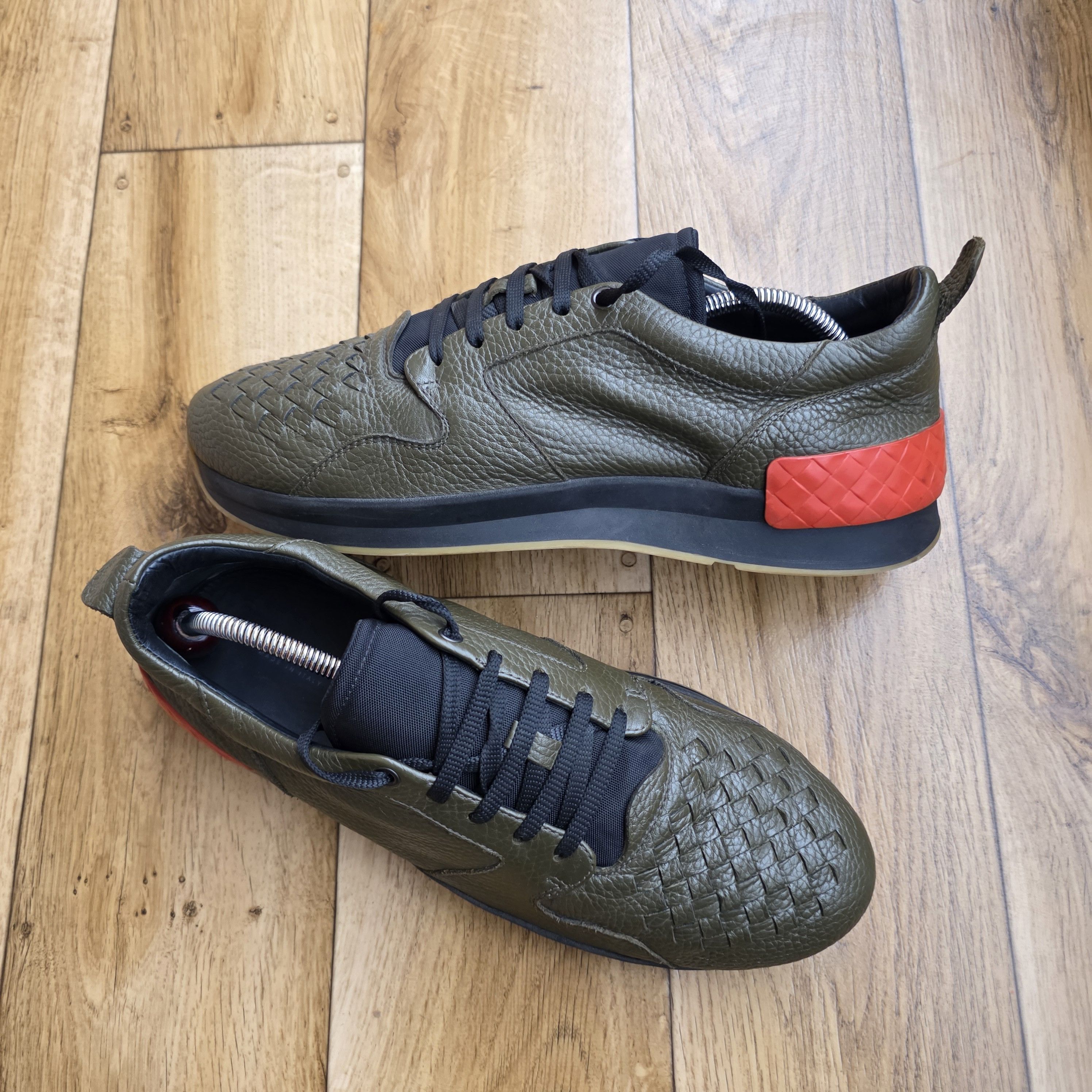Bottega Veneta BOTTEGA VENETA LOW SNEAKERS Size US 12 / EU 45 - 4 Thumbnail