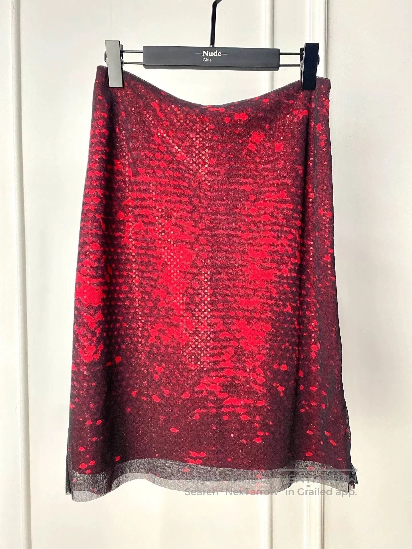 Vivienne Tam Vivienne Tam Dragon Scale Mesh Skirt. Size 22" - 1 Thumbnail