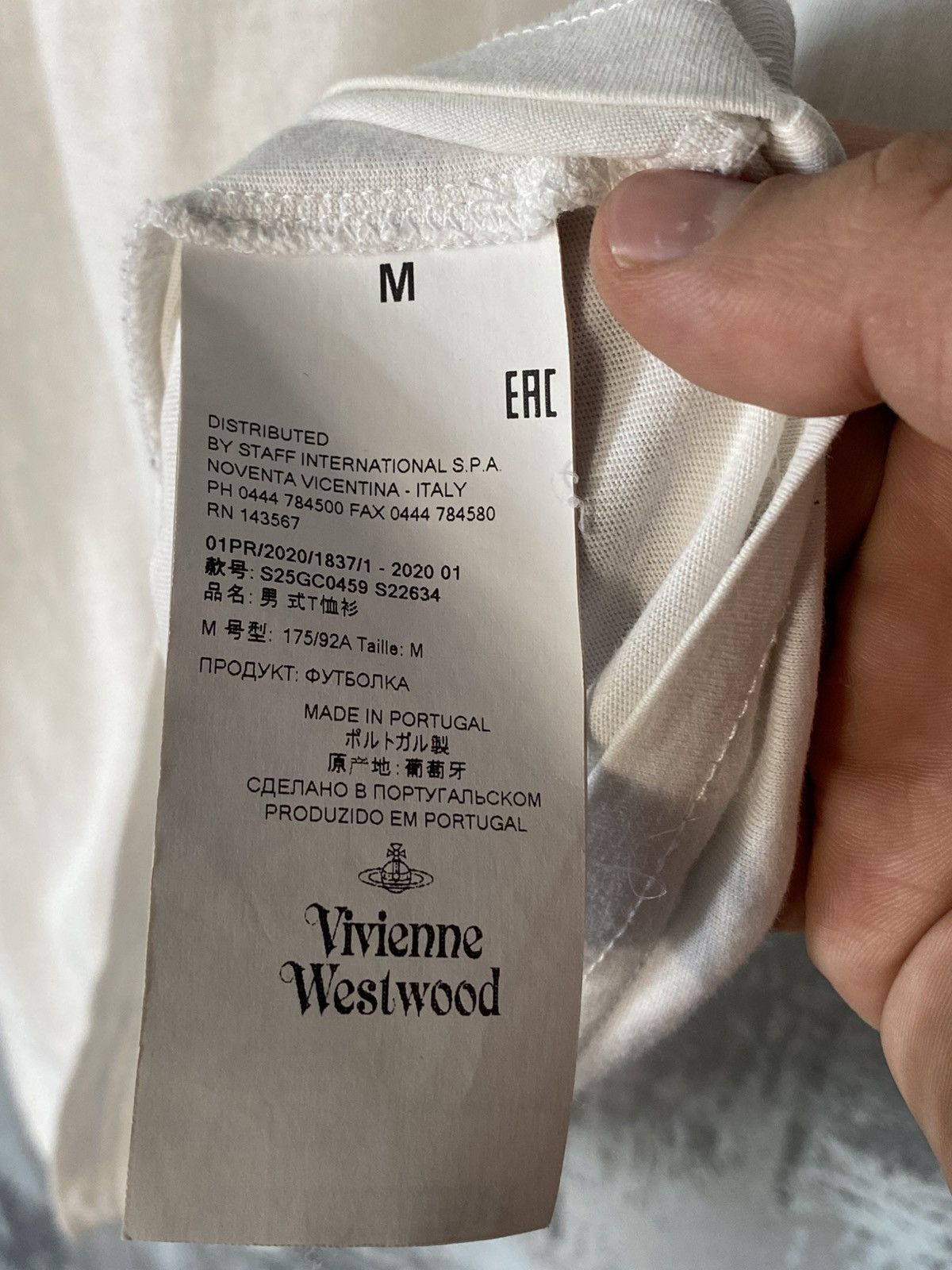 Designer × Vivienne Westwood Vivienne Westwood T-shirt Size M Luxury Brand Size US M / EU 48-50 / 2 - 5 Thumbnail