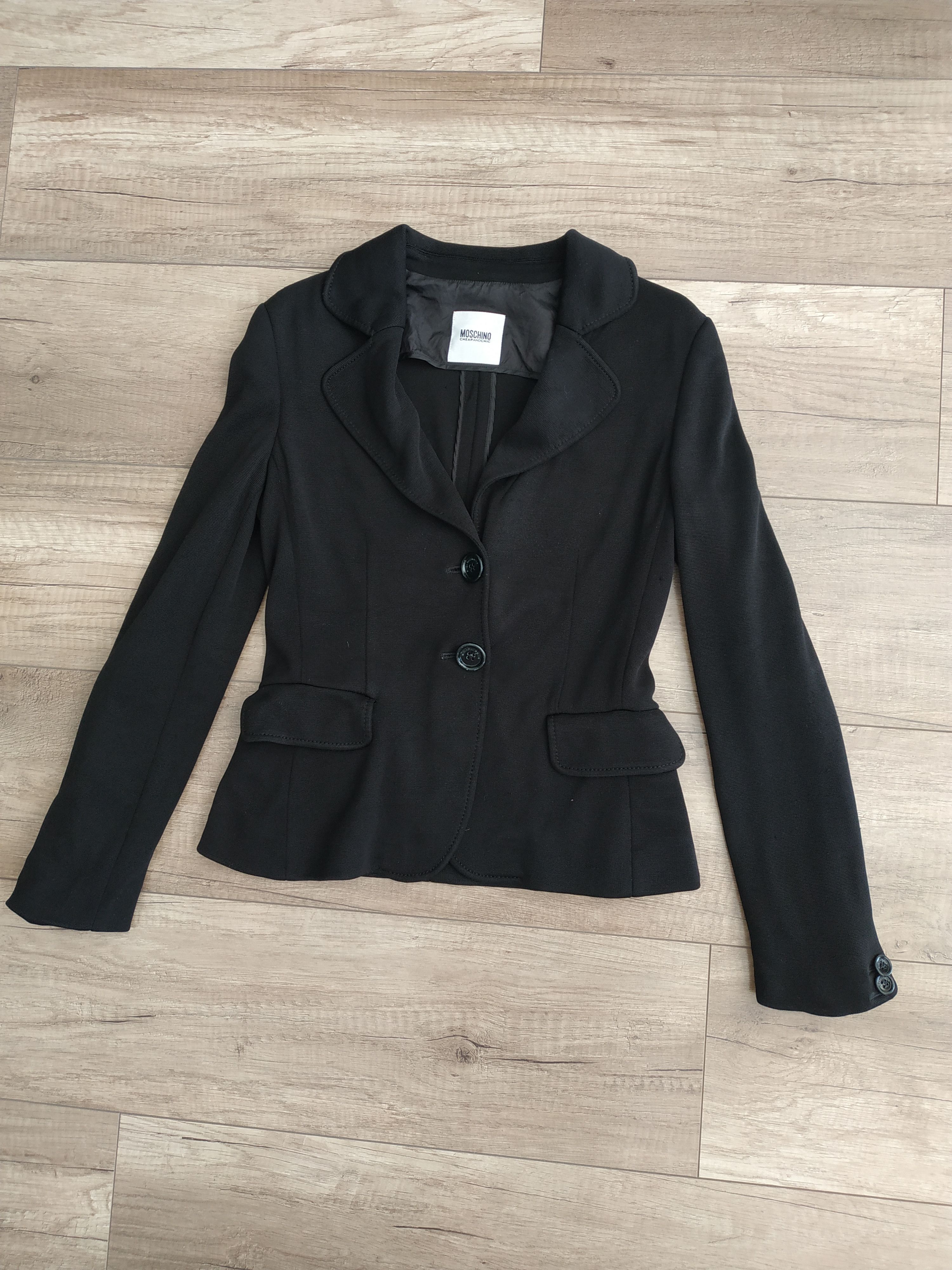 Moschino MOSCHINO Women's Blazer-Suit Jacket,Fr 38 (MEDIUM) Size S / US 4 / IT 40 - 2 Thumbnail