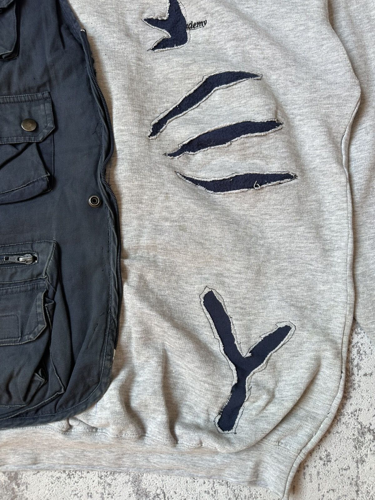 Dickies Custom Dickies Hybrid Tactical Sweatshirt Distressed Details Size US L / EU 52-54 / 3 - 5 Thumbnail