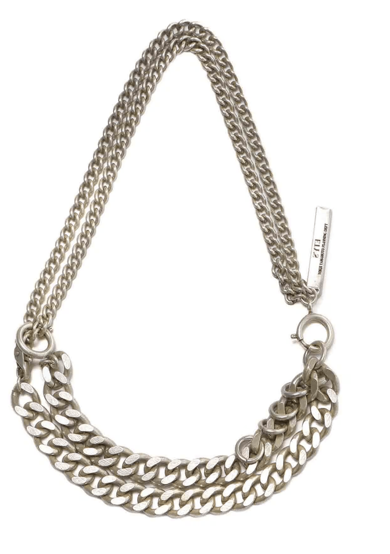 Yohji Yamamoto Yohji Yamamoto 6-WAY CURVED CHAIN BRACELET NECKLACE Size ONE SIZE - 8 Thumbnail